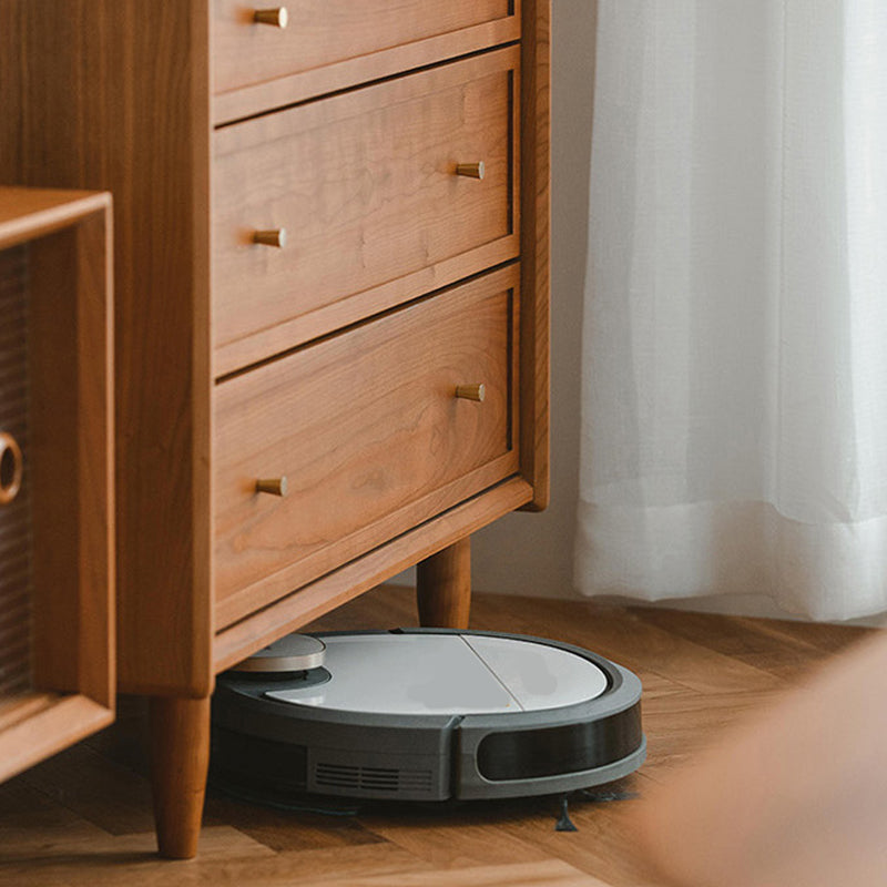 Wooden Home Side Board 49.5"H Farmhouse Style Rectangular Sideboard with Drawers Clearhalo 'buffet_sideboard' 'Buffets & Sideboards' 'furn' 'furn_buffet_sideboard' 'Furniture' 'Kitchen & Dining Furniture' 6295776