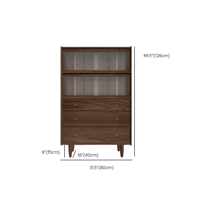 Sidebordo per la casa della casa del rettangolo in legno 49,5 "H Bachera della fattoria