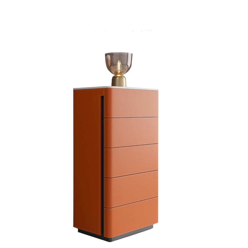 Luxury Style Storage Sideboard Home Sintered Stone Side Board with Drawers 22"L x 16"W x 41"H Clearhalo 'buffet_sideboard' 'Buffets & Sideboards' 'furn' 'furn_buffet_sideboard' 'Furniture' 'Kitchen & Dining Furniture' 6295867