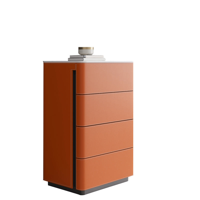 Luxury Style Storage Sideboard Home Sintered Stone Side Board with Drawers 22"L x 16"W x 33"H Clearhalo 'buffet_sideboard' 'Buffets & Sideboards' 'furn' 'furn_buffet_sideboard' 'Furniture' 'Kitchen & Dining Furniture' 6295873