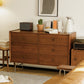 47.5"L Wooden Home Side Board Modern Minimalist Rectangular Sideboard with Drawers