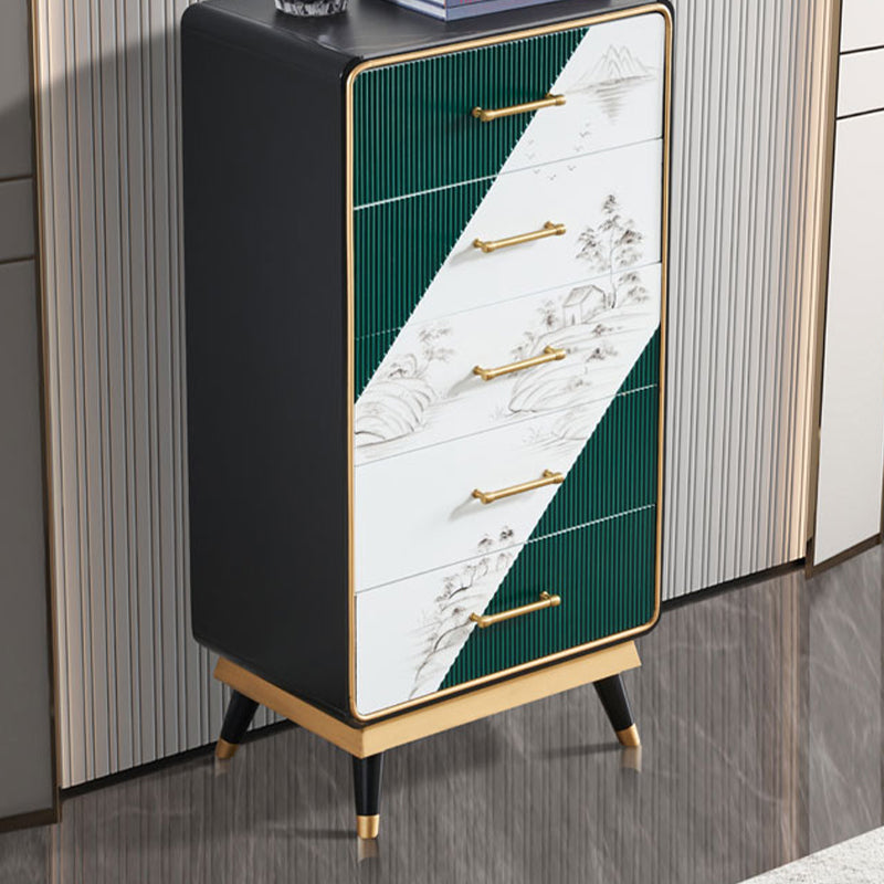 Scheda di pietra sinterizzata in stile Sneate Sideboard di lusso