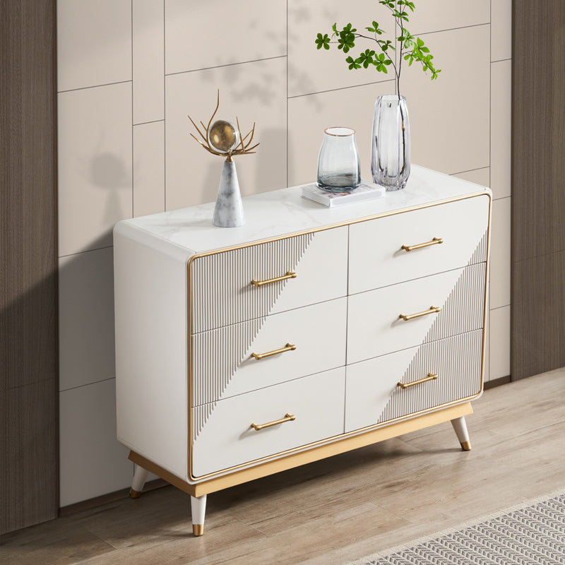 Sinterita Stone Casa di stoccaggio Sideboard di lusso Scheda laterale di lusso