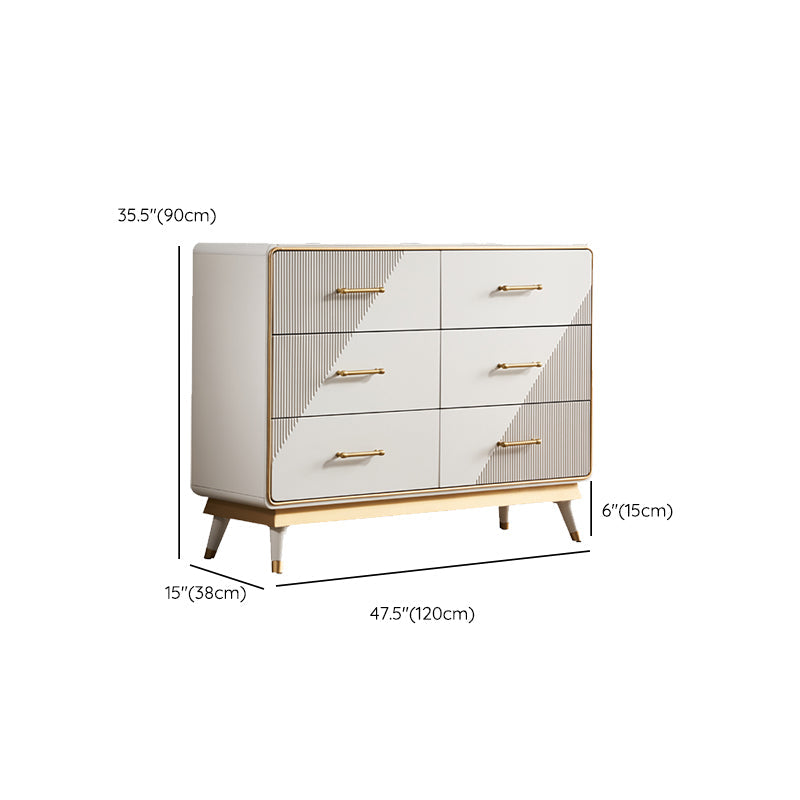 Sinterita Stone Casa di stoccaggio Sideboard di lusso Scheda laterale di lusso