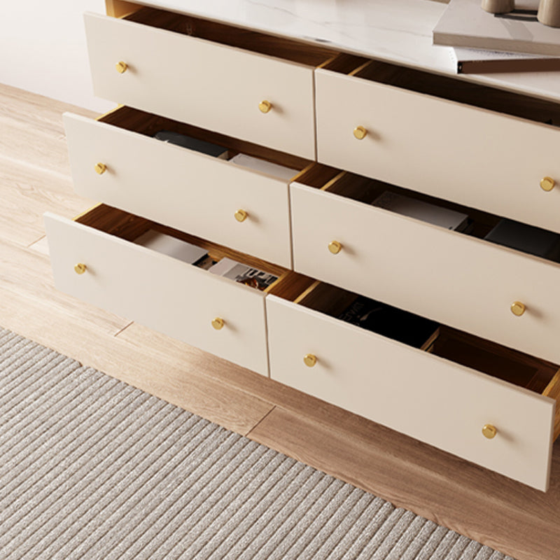 Luxury Rectangle Side Board Sintered Stone Home Storage Sideboard Clearhalo 'buffet_sideboard' 'Buffets & Sideboards' 'furn' 'furn_buffet_sideboard' 'Furniture' 'Kitchen & Dining Furniture' 6295989