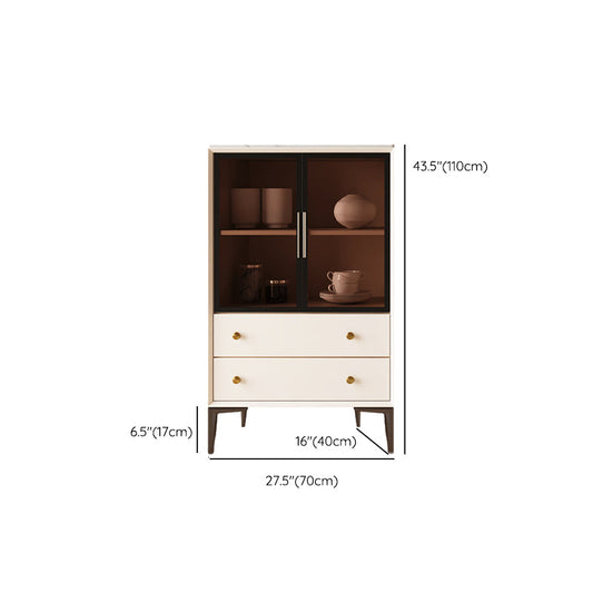 Luxury Rectangle Side Board Sintered Stone Home Storage Sideboard Clearhalo 'buffet_sideboard' 'Buffets & Sideboards' 'furn' 'furn_buffet_sideboard' 'Furniture' 'Kitchen & Dining Furniture' 6295996