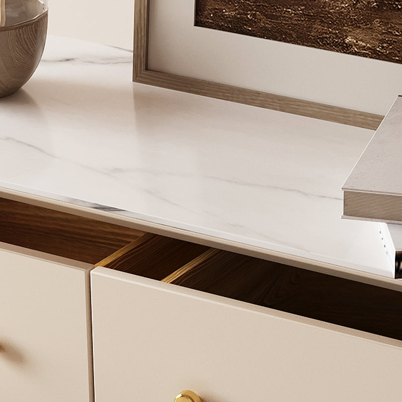 Maison de rangement du rectangle du rectangle de luxe de luxe en pierre fritte