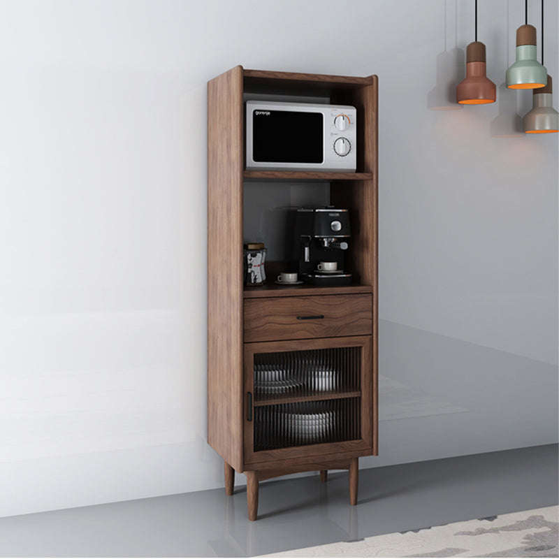 Wooden Sideboard Farmhouse Style Home Side Board with Drawers and Cabinets Clearhalo 'buffet_sideboard' 'Buffets & Sideboards' 'furn' 'furn_buffet_sideboard' 'Furniture' 'Kitchen & Dining Furniture' 6296051