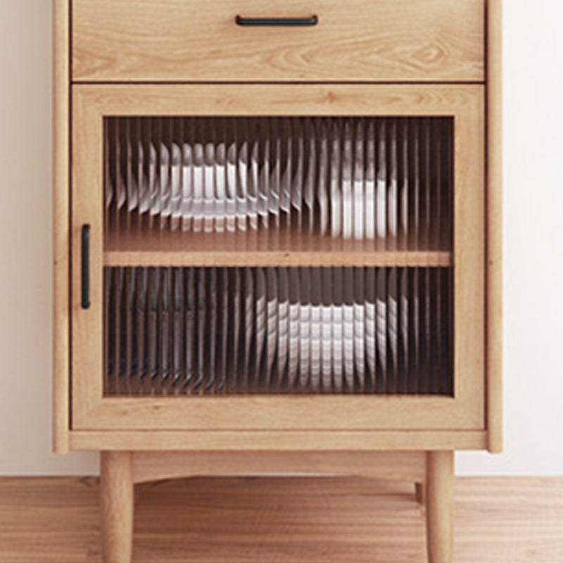 Wooden Sideboard Farmhouse Style Home Side Board with Drawers and Cabinets Clearhalo 'buffet_sideboard' 'Buffets & Sideboards' 'furn' 'furn_buffet_sideboard' 'Furniture' 'Kitchen & Dining Furniture' 6296052