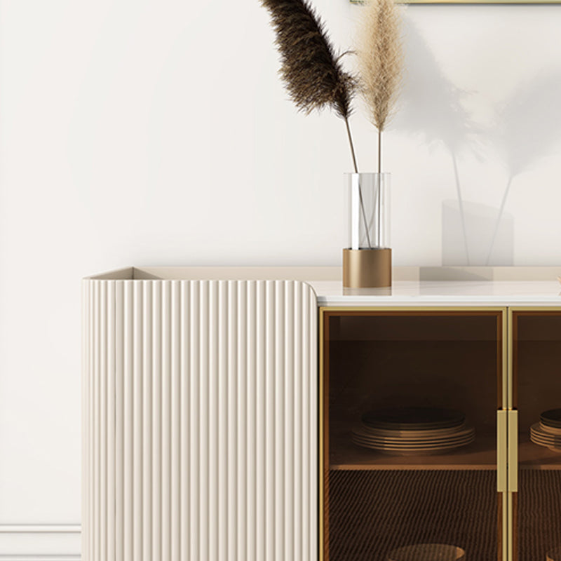 Rettangolo Sinterizzato Scheda Stone Scheda di lusso Cabinet di lusso con porte