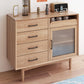 Wooden Sideboard Contemporary Home Side Board with Drawers and Cabinets Clearhalo 'buffet_sideboard' 'Buffets & Sideboards' 'furn' 'furn_buffet_sideboard' 'Furniture' 'Kitchen & Dining Furniture' 6296075