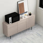 Wooden Rectangle Sideboard Modern Home Sideboard Cabinet with Drawers and Door Clearhalo 'buffet_sideboard' 'Buffets & Sideboards' 'furn' 'furn_buffet_sideboard' 'Furniture' 'Kitchen & Dining Furniture' 6296111