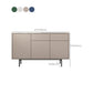 Wooden Rectangle Sideboard Modern Home Sideboard Cabinet with Drawers and Door Clearhalo 'buffet_sideboard' 'Buffets & Sideboards' 'furn' 'furn_buffet_sideboard' 'Furniture' 'Kitchen & Dining Furniture' 6296132