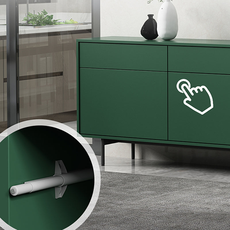 Modern Wooden Storage Sideboard Rectangle Sideboard Cabinet with Drawers and Doors Clearhalo 'buffet_sideboard' 'Buffets & Sideboards' 'furn' 'furn_buffet_sideboard' 'Furniture' 'Kitchen & Dining Furniture' 6296148