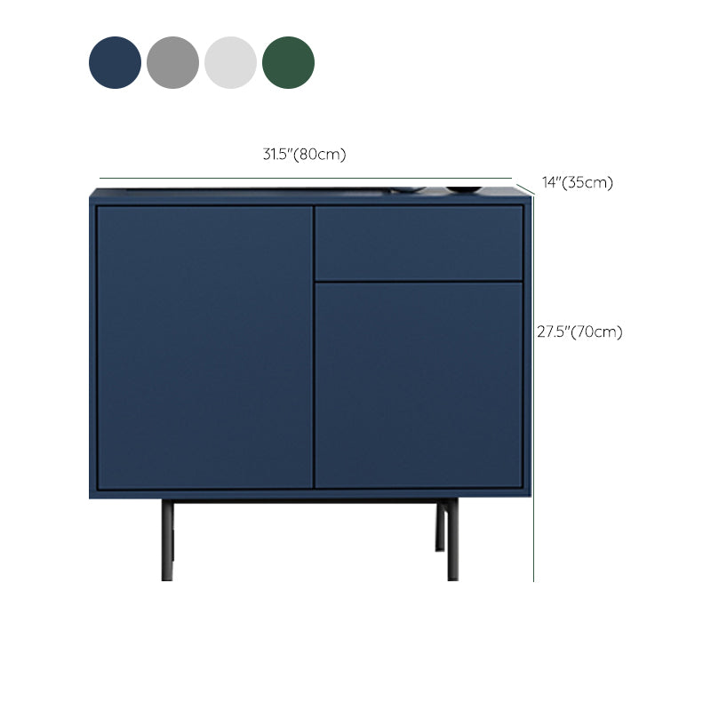 Modern Wooden Storage Sideboard Rectangle Sideboard Cabinet with Drawers and Doors Clearhalo 'buffet_sideboard' 'Buffets & Sideboards' 'furn' 'furn_buffet_sideboard' 'Furniture' 'Kitchen & Dining Furniture' 6296157