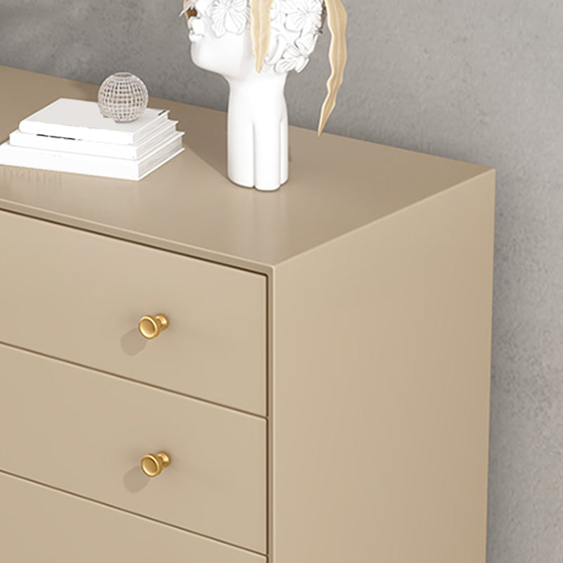 Sideboard di stoccaggio in legno di rettangolo di rettangolo moderno