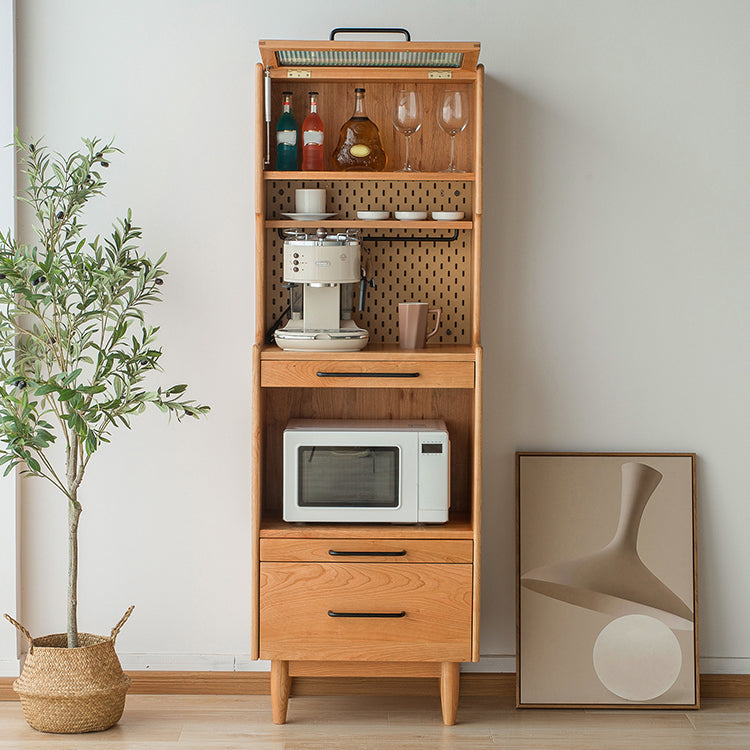 Panneau latéral en bois Minimaliste moderne buffet à domicile avec tiroirs