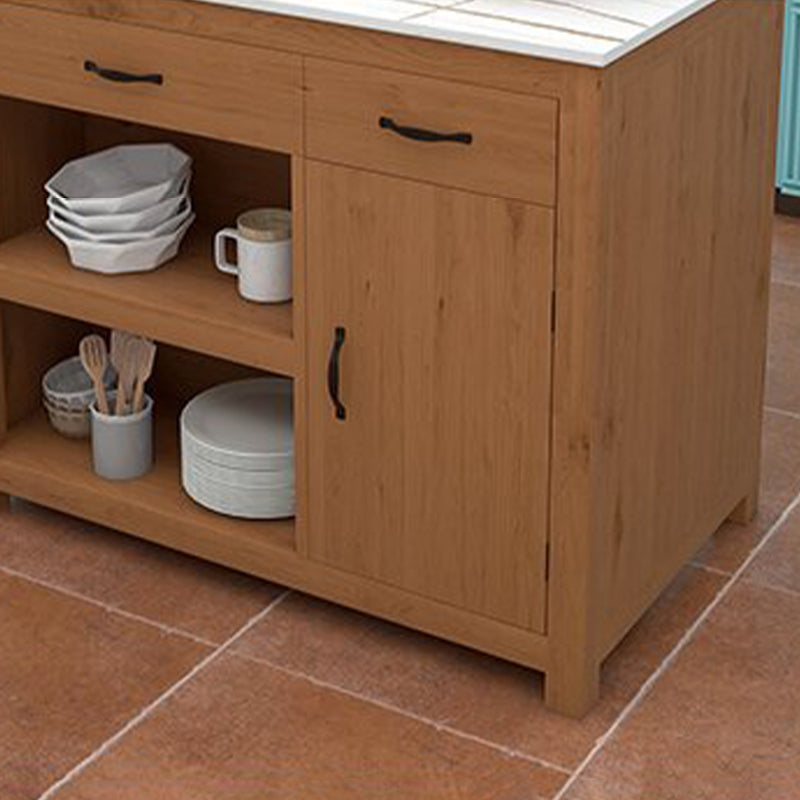 Tavolo da cucina in pietra sinterizzata contemporanea