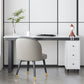 Home Bureau de bureau moderne Home White Writing Bureau avec tiroirs