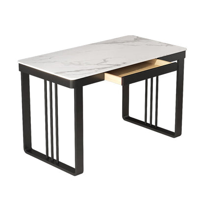 Home Bureau de bureau moderne Home White Writing Bureau avec tiroirs