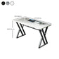 29.5"H Rectangular Computer Desk Contemporary Office Desk for Home