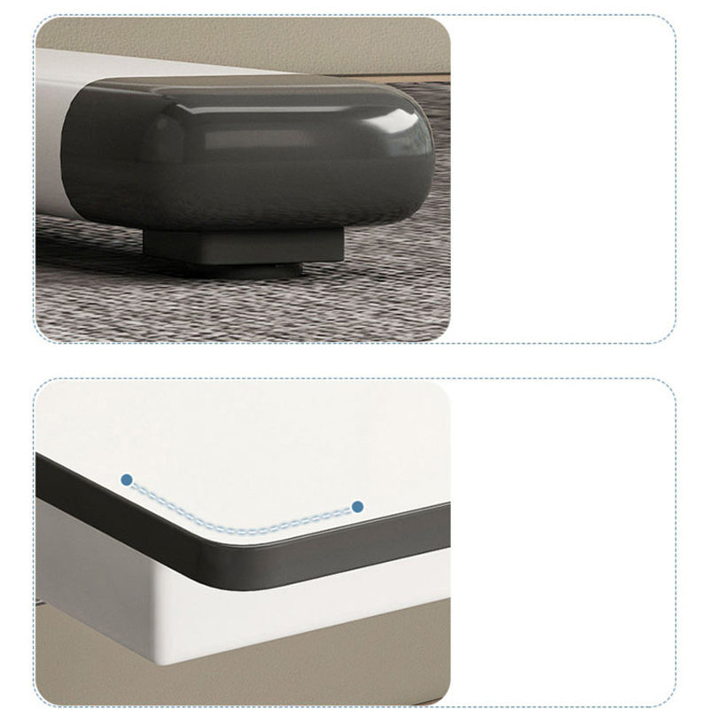 Contemporary Standing Desk Converter Rectangular Office Desk Clearhalo 'furn' 'furn_office_desk' 'Furniture' 'Office Desks' 'Office Furniture' 'office_desk' 6296682