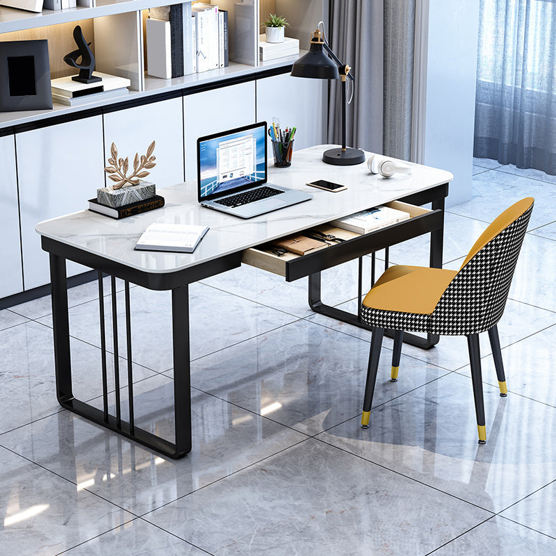 23 "bureau d'écriture industriel de large bureau de bureau blanc rectangulaire