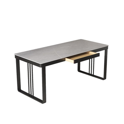 23 "bureau d'écriture industriel de large bureau de bureau blanc rectangulaire