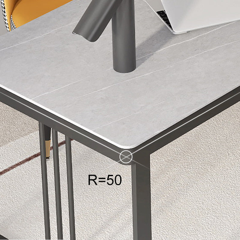 23 "bureau d'écriture industriel de large bureau de bureau blanc rectangulaire