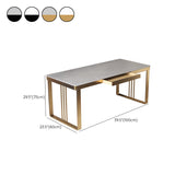 23 "bureau d'écriture industriel de large bureau de bureau blanc rectangulaire