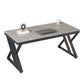 29 "H Glam Writing Desk Bureau de bureau en métal rectangulaire pour le bureau