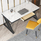 29 "H Glam Writing Desk Bureau de bureau en métal rectangulaire pour le bureau