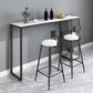 Industrial Bar Table Bar Height Rectangle Pub Table for Indoor Clearhalo 'Bar Furniture' 'Bar Tables' 'bar_tables' 'furn' 'furn_bar_tables' 'Furniture' 'Kitchen & Dining Furniture' 6297004