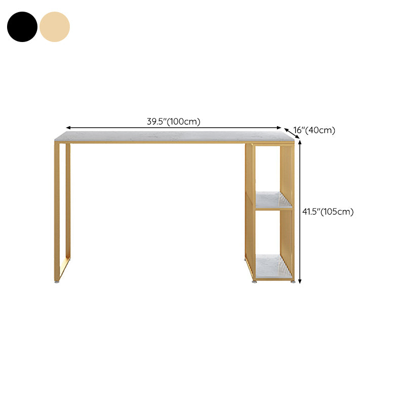 Industrial Bar Table Bar Height Rectangle Pub Table for Indoor Clearhalo 'Bar Furniture' 'Bar Tables' 'bar_tables' 'furn' 'furn_bar_tables' 'Furniture' 'Kitchen & Dining Furniture' 6297006