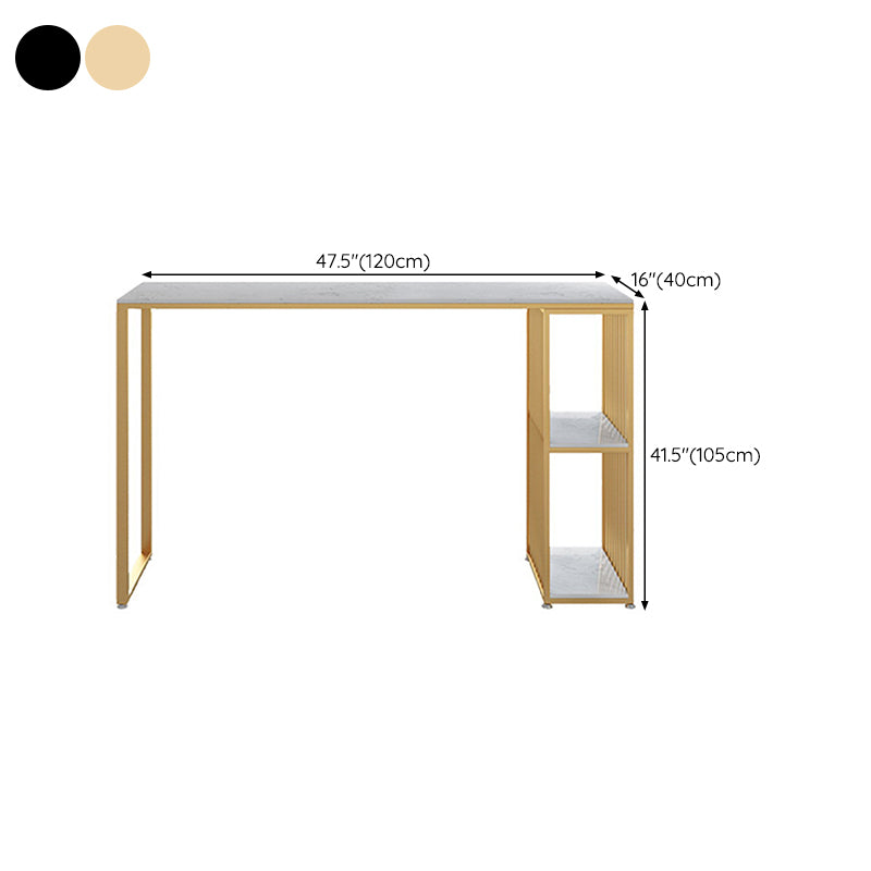 Industrial Bar Table Bar Height Rectangle Pub Table for Indoor Clearhalo 'Bar Furniture' 'Bar Tables' 'bar_tables' 'furn' 'furn_bar_tables' 'Furniture' 'Kitchen & Dining Furniture' 6297007