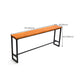 Industrial Bar Table Solid Wood Bar Height Rectangle Pub Table for Breakroom Clearhalo 'Bar Furniture' 'Bar Tables' 'bar_tables' 'furn' 'furn_bar_tables' 'Furniture' 'Kitchen & Dining Furniture' 6297031