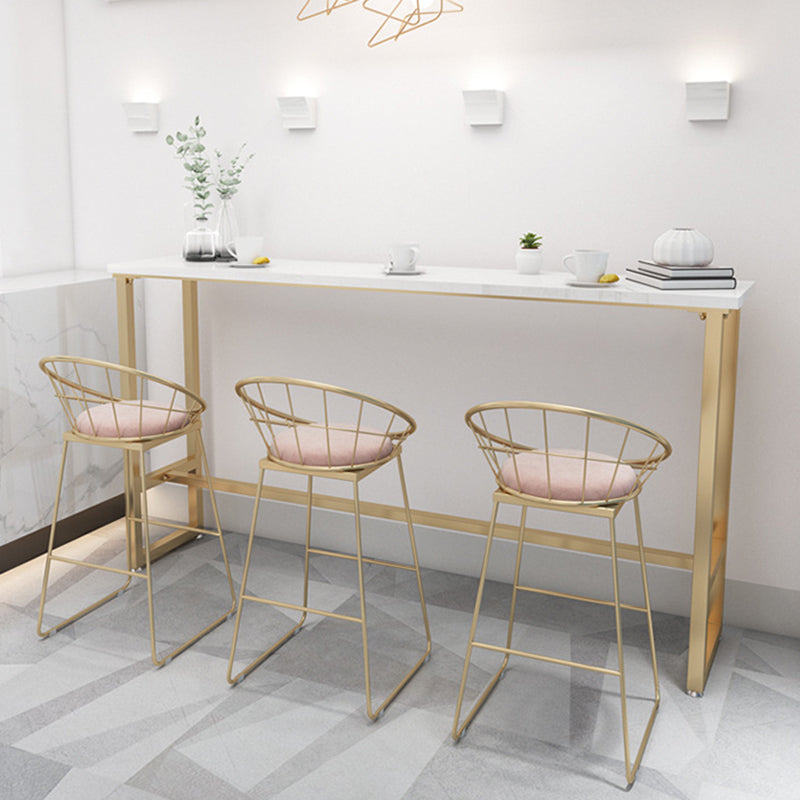 Rectangle Bar Table Contemporary Pub Table for Indoor and Breakroom Clearhalo 'Bar Furniture' 'Bar Tables' 'bar_tables' 'furn' 'furn_bar_tables' 'Furniture' 'Kitchen & Dining Furniture' 6297124