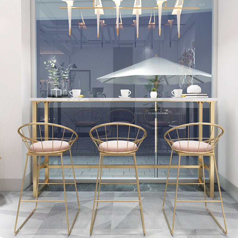 Rectangle Bar Table Contemporary Pub Table for Indoor and Breakroom Clearhalo 'Bar Furniture' 'Bar Tables' 'bar_tables' 'furn' 'furn_bar_tables' 'Furniture' 'Kitchen & Dining Furniture' 6297125