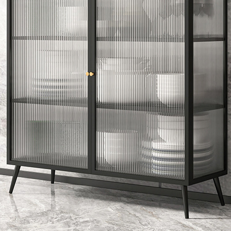 Mobile moderno armadio in vetro armadio per la sala da pranzo