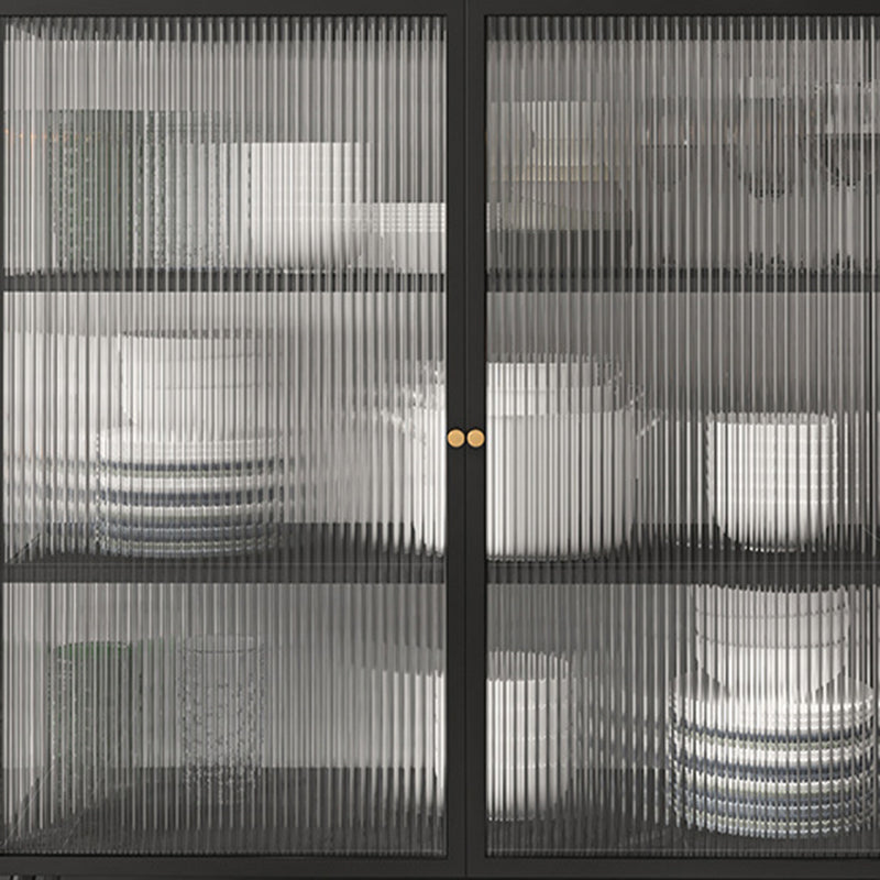 Mobile moderno armadio in vetro armadio per la sala da pranzo