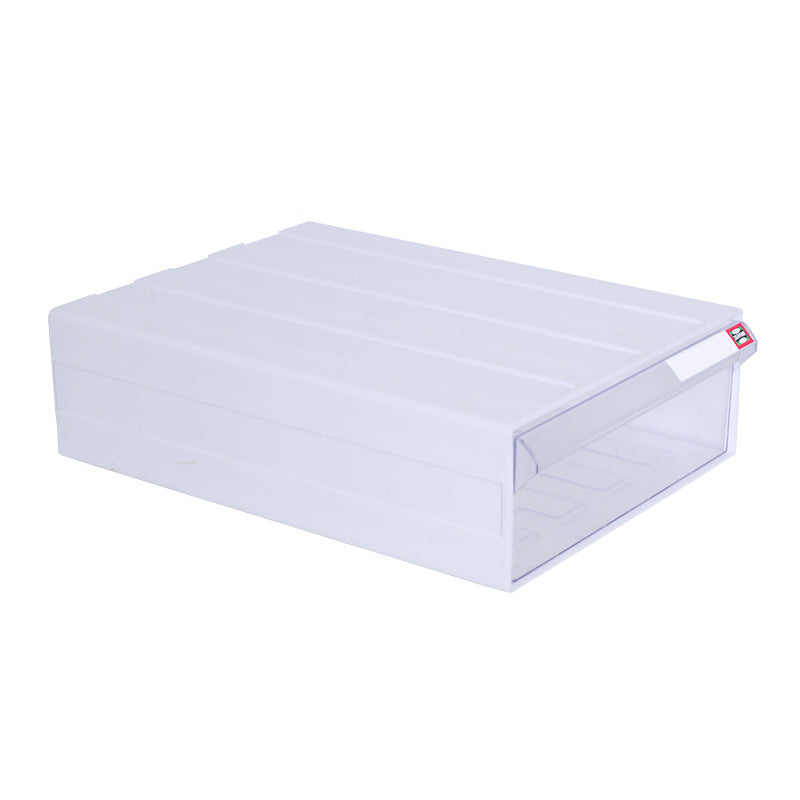 Contemporary Lateral Filing Cabinet Acrylic Filing Cabinet for Home Office 13.8"L x 9.6"W x 3.7"H 1 Clearhalo 'Filing Cabinets' 'filling_cabinets' 'furn' 'furn_filling_cabinets' 'Furniture' 'Office Furniture' 6297478