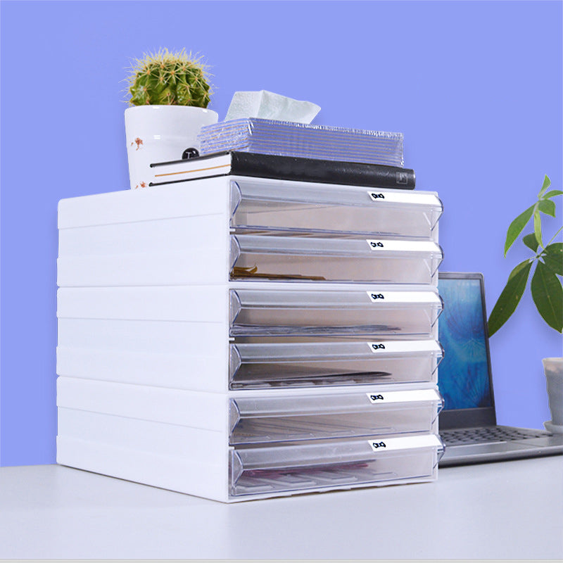 Contemporary Lateral Filing Cabinet Acrylic Filing Cabinet for Home Office Clearhalo 'Filing Cabinets' 'filling_cabinets' 'furn' 'furn_filling_cabinets' 'Furniture' 'Office Furniture' 6297481