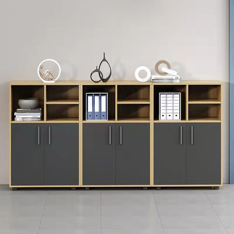 Contemporary Cabinet Wood with Storage and Pedestal File Cabinet Clearhalo 'Filing Cabinets' 'filling_cabinets' 'furn' 'furn_filling_cabinets' 'Furniture' 'Office Furniture' 6297493