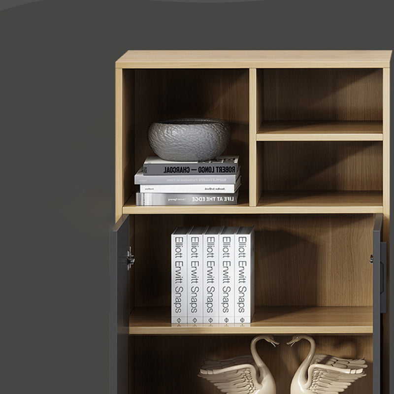 Contemporary Cabinet Wood with Storage and Pedestal File Cabinet Clearhalo 'Filing Cabinets' 'filling_cabinets' 'furn' 'furn_filling_cabinets' 'Furniture' 'Office Furniture' 6297500