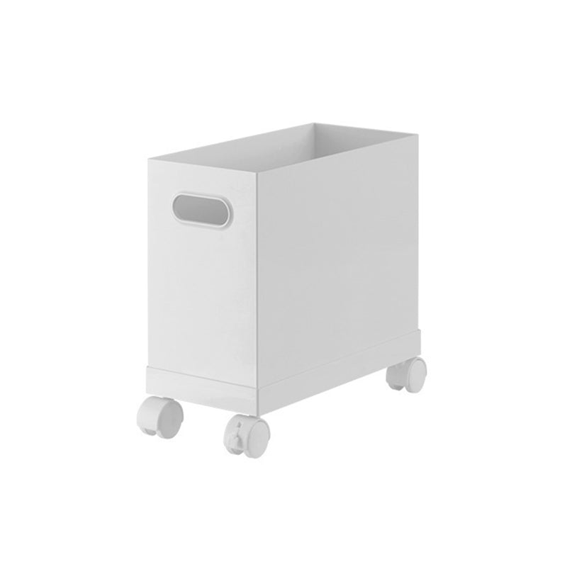 Classeur simple à roulettes de couleur unie, classeur détaillé pour la maison ou le bureau