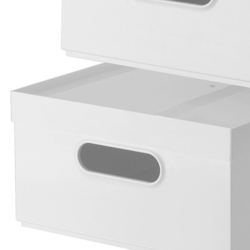 Classeur simple à roulettes de couleur unie, classeur détaillé pour la maison ou le bureau