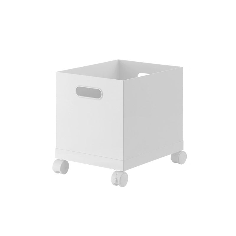 Classeur simple à roulettes de couleur unie, classeur détaillé pour la maison ou le bureau