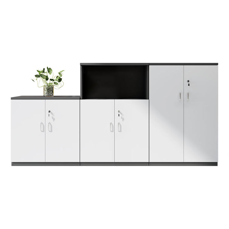 Scandinavian Style Lateral Filing Cabinet Wood Filing Cabinet with Locking Storage Clearhalo 'Filing Cabinets' 'filling_cabinets' 'furn' 'furn_filling_cabinets' 'Furniture' 'Office Furniture' 6297548