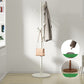 Solid Wood Free Standing Hall Tree Contemporary Hall Stand for Living Room 16"L x 16"W x 69"H White Clearhalo 'Entry & Mudroom Furniture' 'furn' 'furn_hall_tree_coat_racks' 'Furniture' 'Hall Trees & Coat Racks' 'hall_tree_coat_racks' 6297621