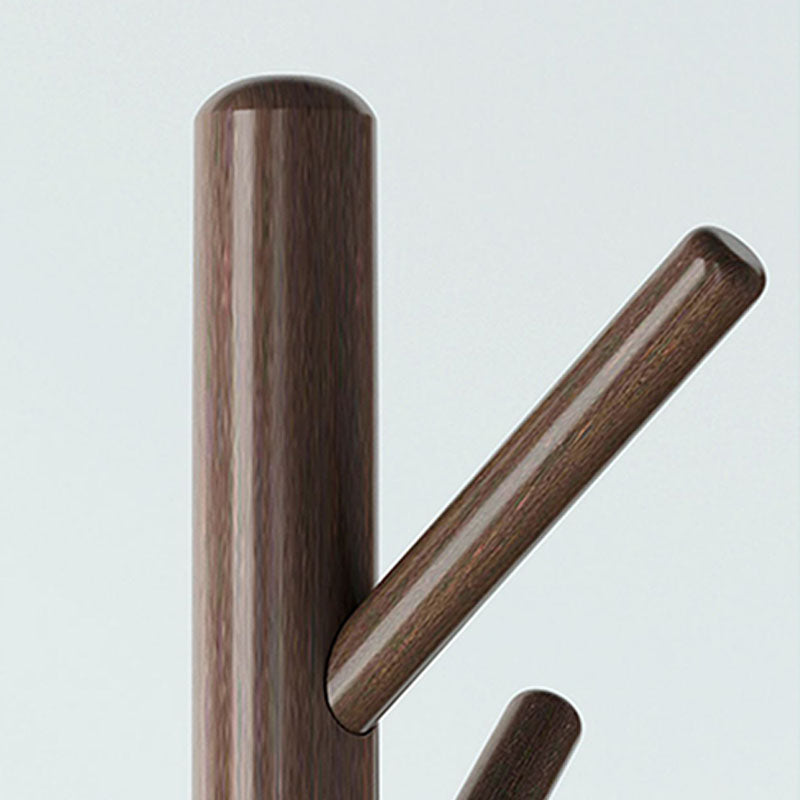 Solid Wood Free Standing Hall Tree Contemporary Hall Stand for Living Room Clearhalo 'Entry & Mudroom Furniture' 'furn' 'furn_hall_tree_coat_racks' 'Furniture' 'Hall Trees & Coat Racks' 'hall_tree_coat_racks' 6297623